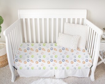 Soccer Crib Bedding Etsy
