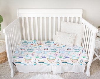 boat crib bedding
