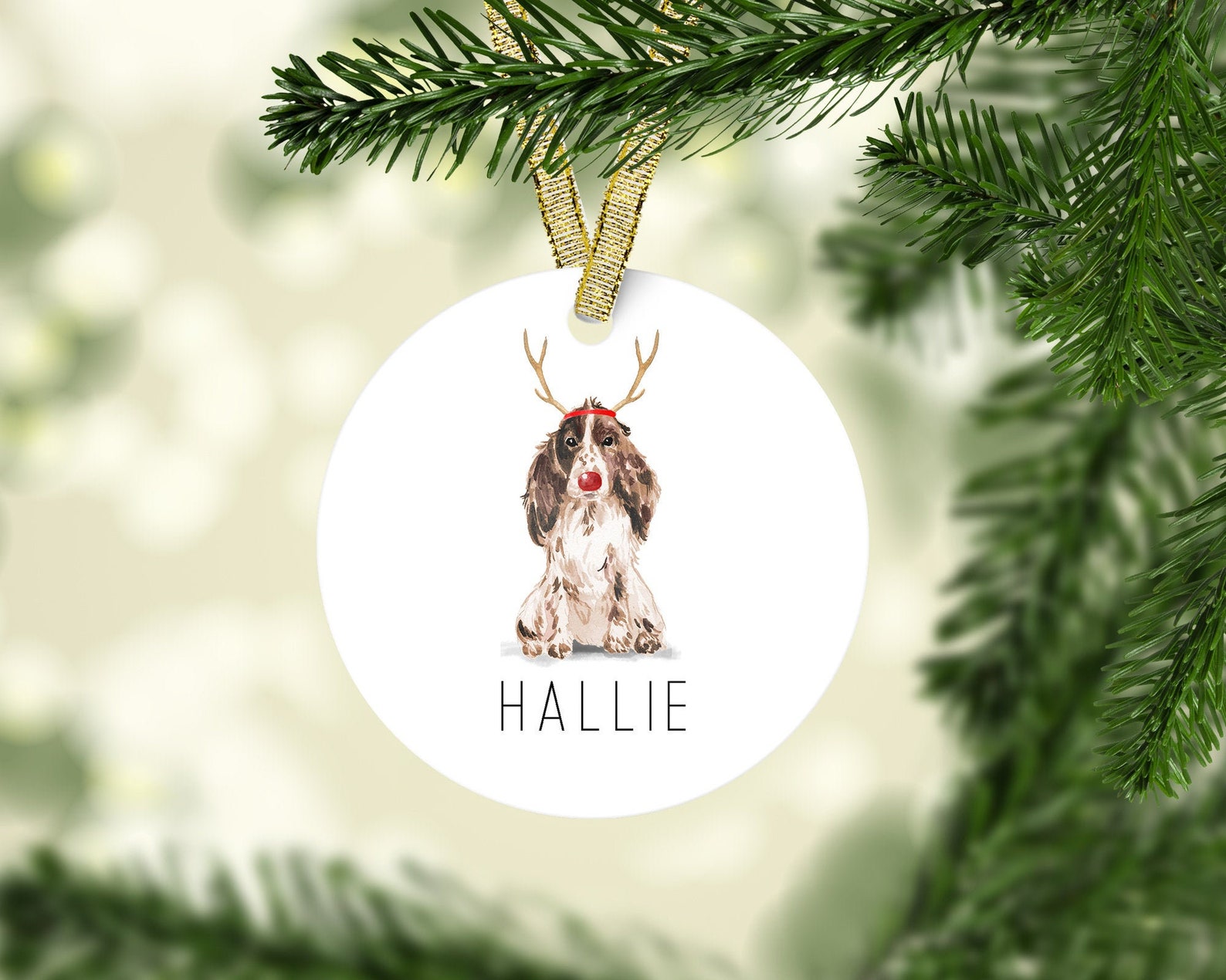 Personalized Dog Ornament Custom Dog Ornament Custom Dog | Etsy