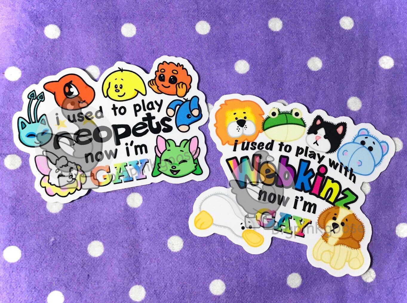 I Used to Play with Virtual Pets, Now I&#39;m Gay Stickers