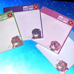 Doki Doki Literature Club Sticky Notes