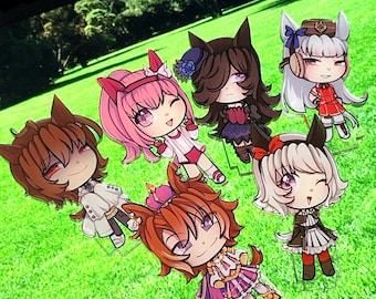 Uma Musume Chibi Borderless Acrylic Standees
