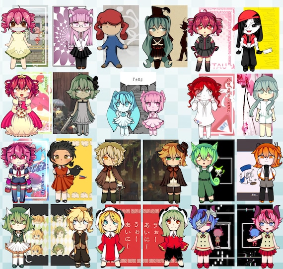 Vocaloid and Utauloid Song Collection Epoxy 3D Charms (20+ Songs