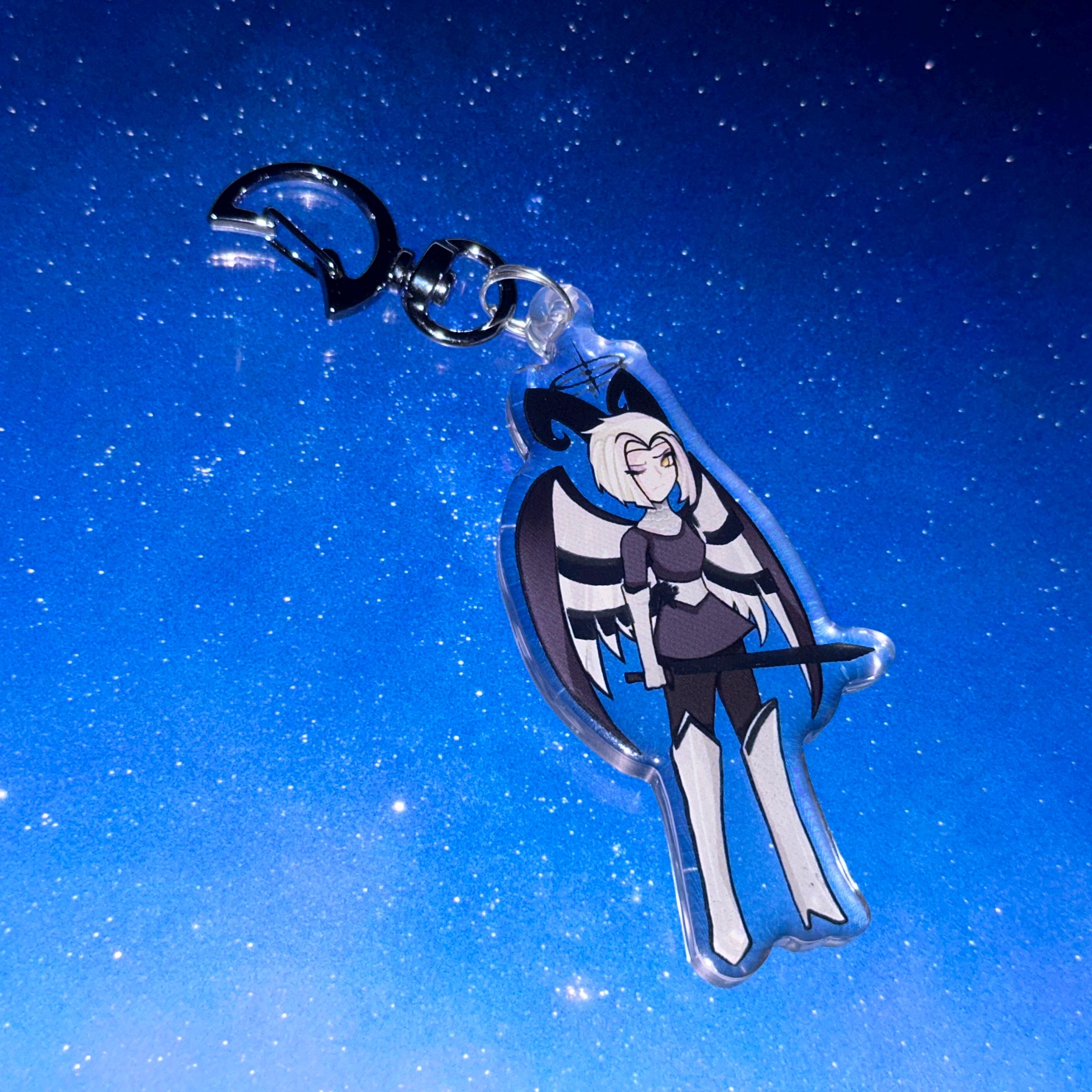 Adam and Lute Hazbin Hotel Gold and Silver Hot Stamp Double Epoxy ...