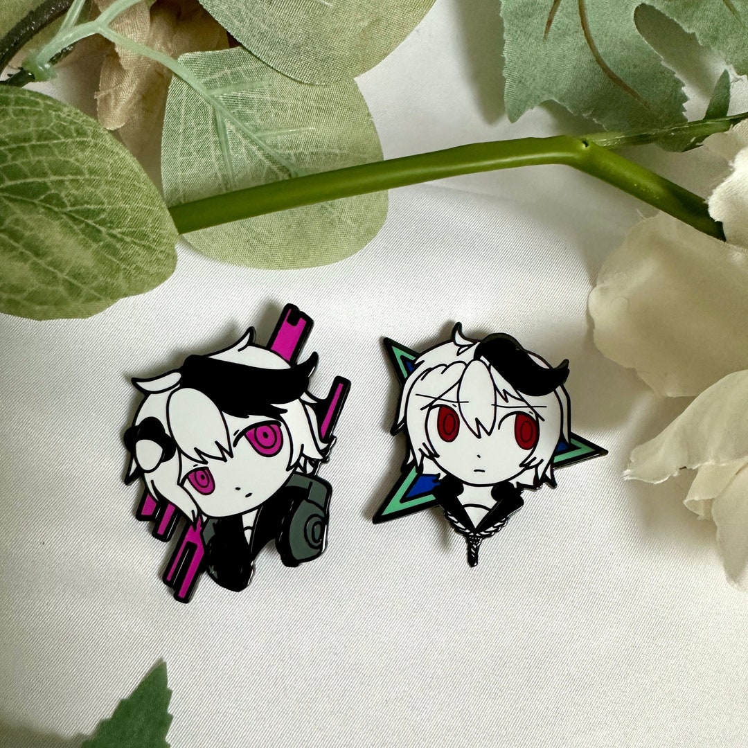 LAST CALL - V Flower Kairiki Bear Hard Enamel Pins - Etsy