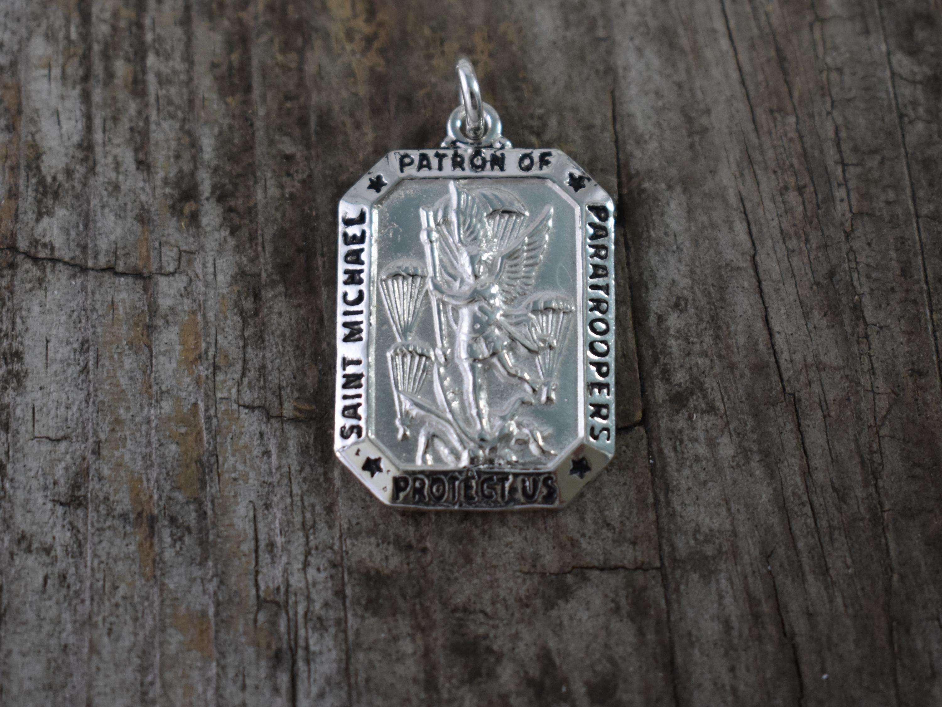 Saint Michael Paratrooper, Large - Etsy