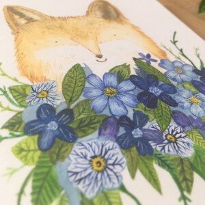Fox eco vegetable ink card