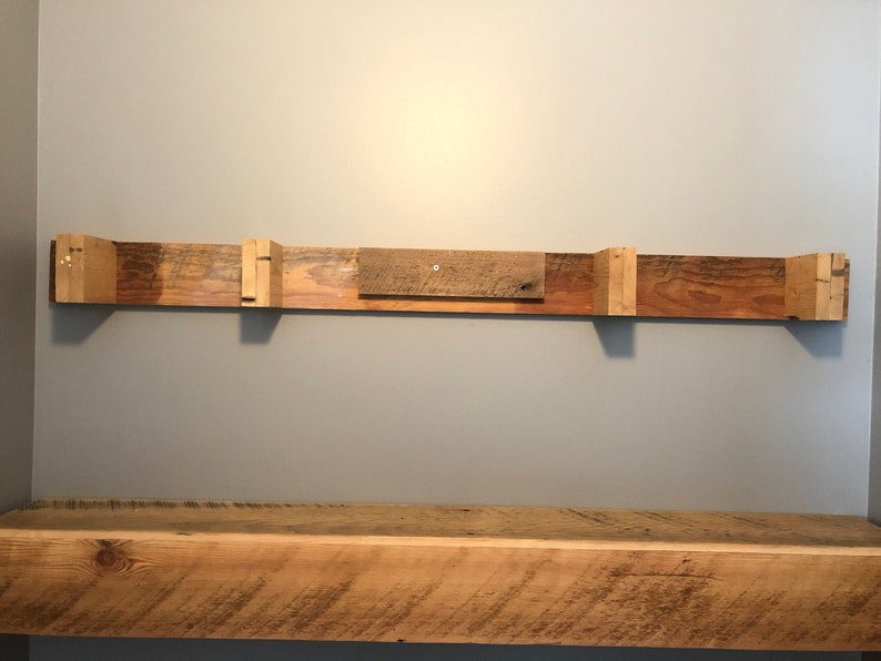 Reclaimed Rustic Floating Shelves / Hollow Bodied Reclaimed Etsy