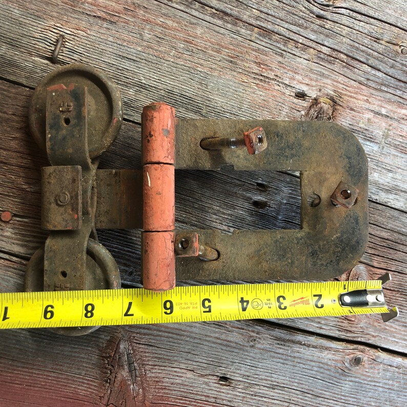Set of 2 Authentic Barn Door Rollers Vintage Barn Door Etsy