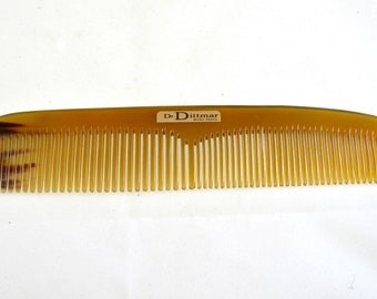 High-quality large horn comb 20 cm Dr.Dittmar, Alpenrod, Germany