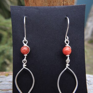Dangle leaf earring 画像 2