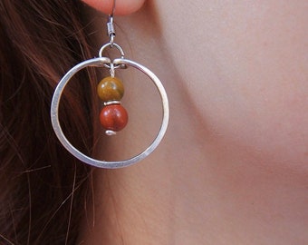 Circle bead dangle