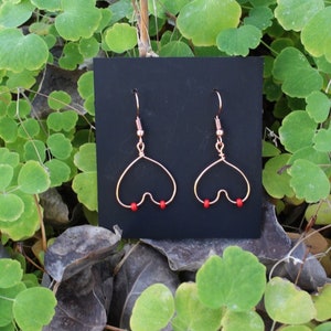 Boob Earrings