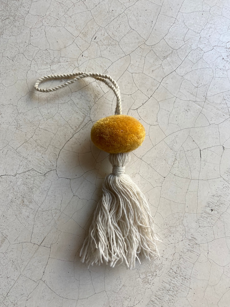 Mexican pom pom tassel single sphere image 5