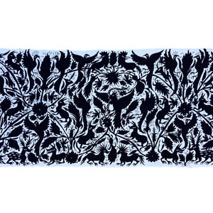 Horizontal Otomi Tapestry/ Wall hanging -BLACK