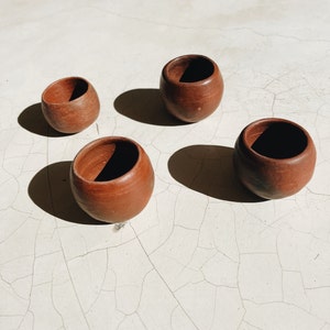 Red Clay Mezcal Shot Glasses