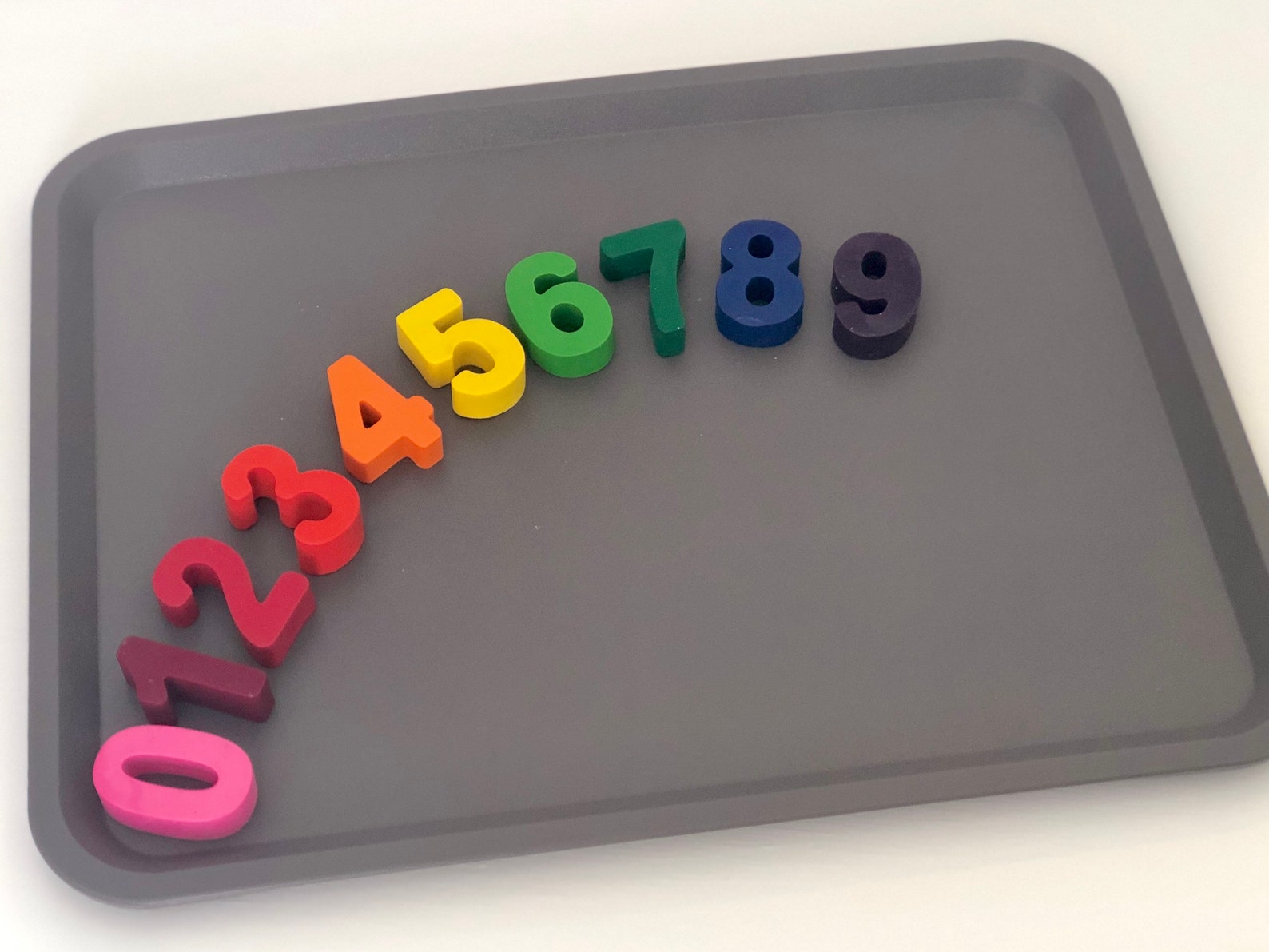 Number Crayons Crayon Numbers Letters Alphabet Shapes Kids Etsy