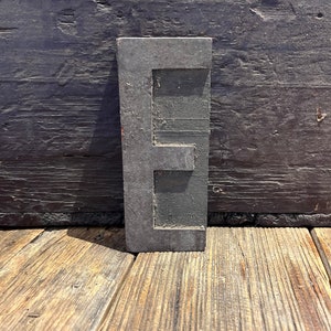 Large 14 cm Vintage Letterpress Wooden Letters Printing Blocks Upper Case Characters