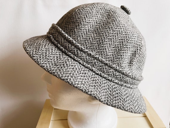 Kangol Grey Tweed Hat, Herringbone Tweed, Vintage Kangol Hats, Womens Hats,  Vintage Fashion, Kangol for Her, Country Hats -  Canada
