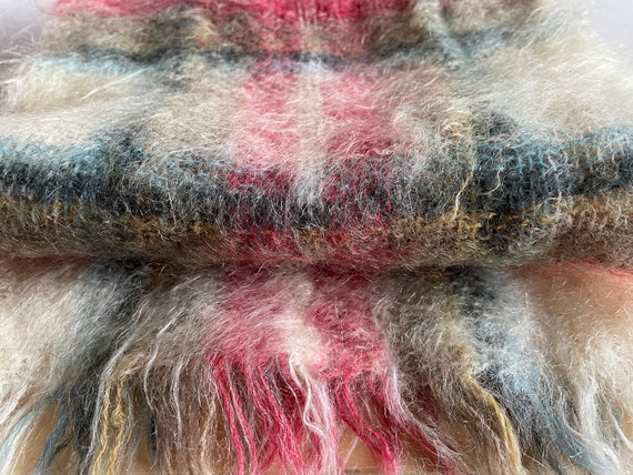 Glen Tarff Vintage Mohair Scarf, Glen Cree, Made … - image 2