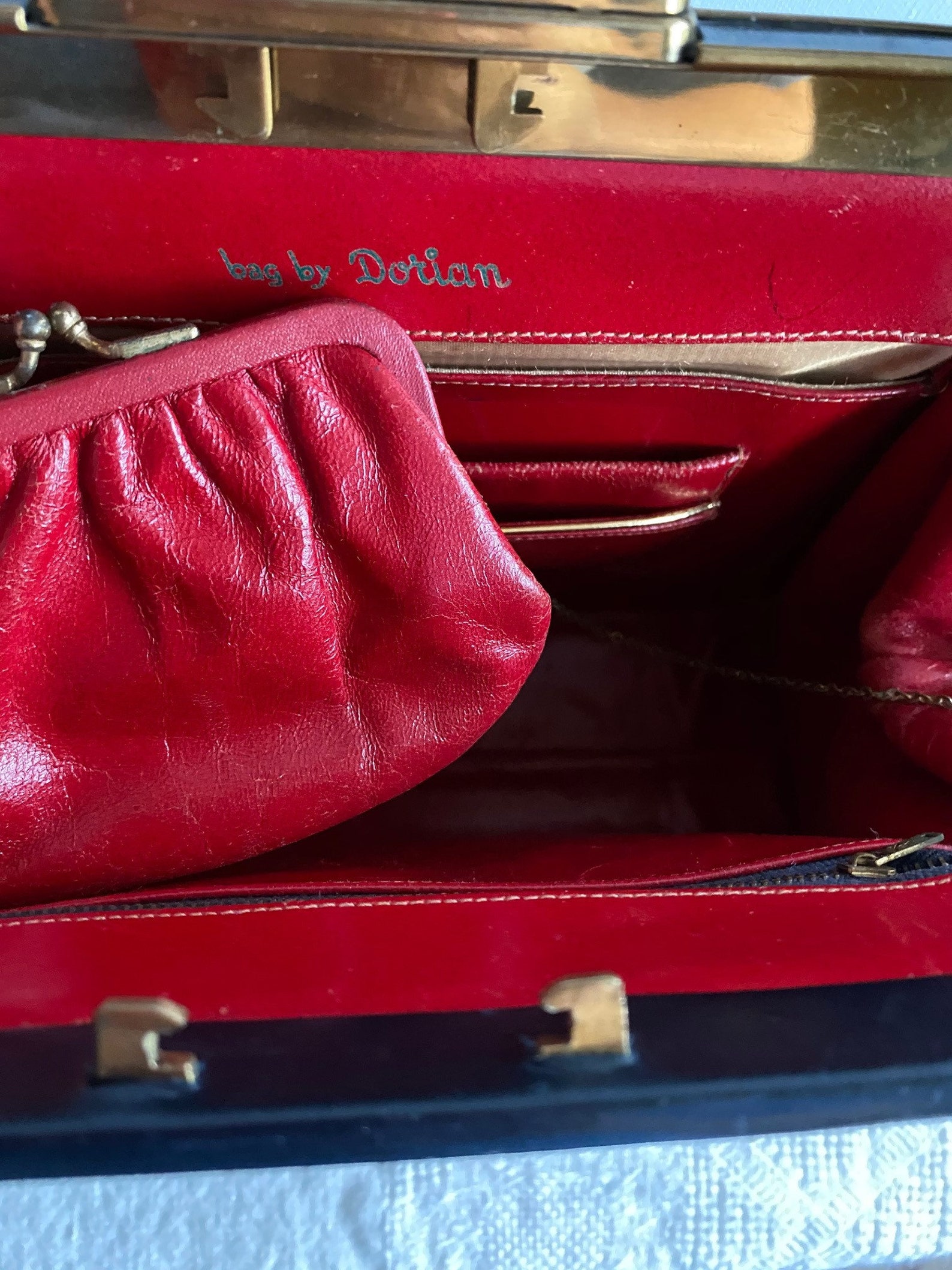 Bag by Dorian France Dorian Handbag Made in France Calfskin | Etsy