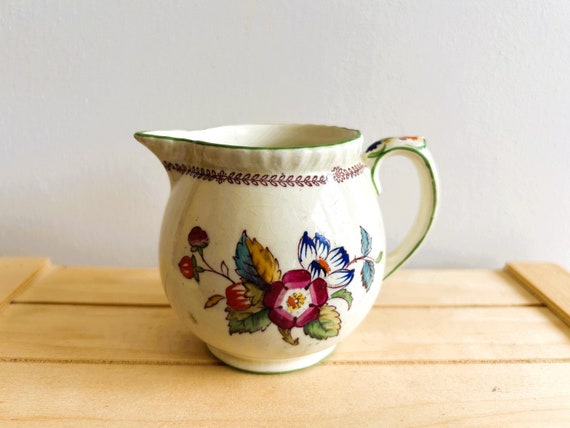 アンティークイギリスMORLEY WARE 手描きピッチャー