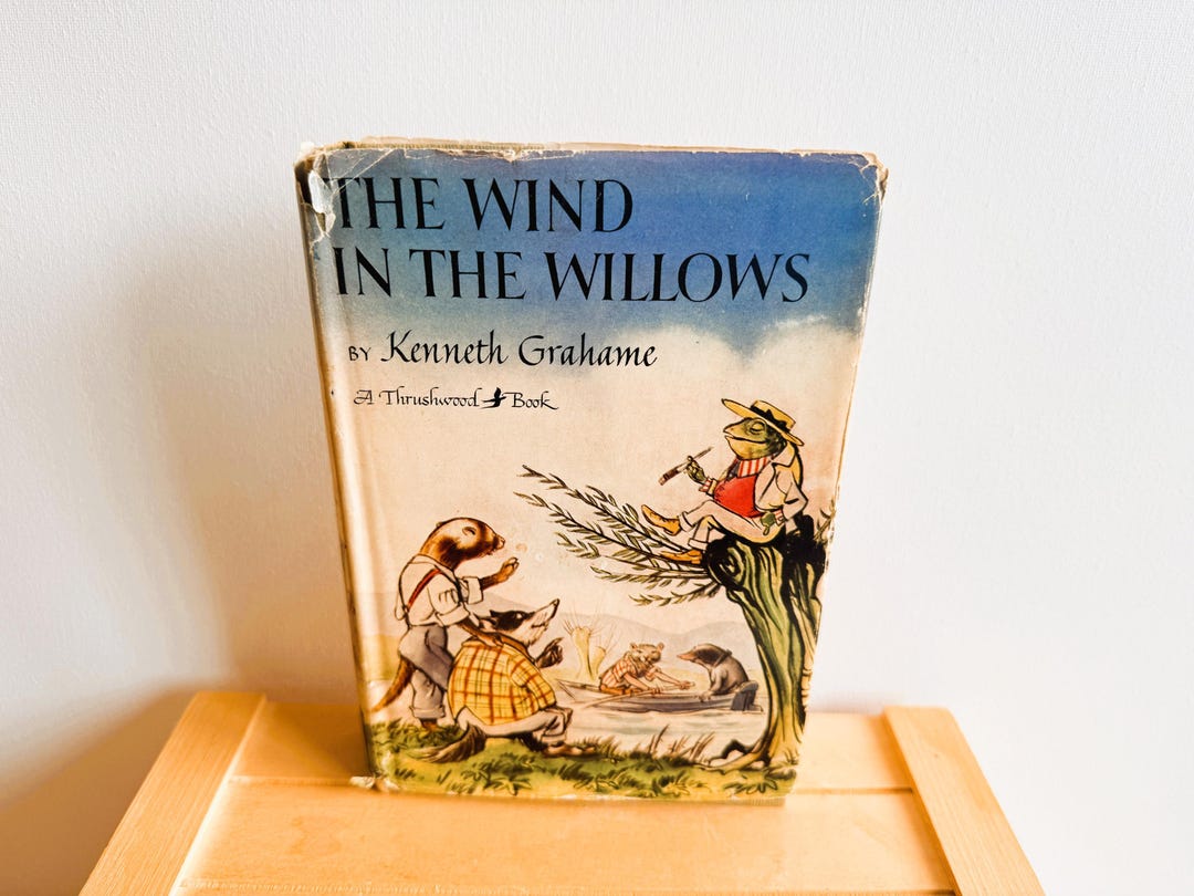 The Wind in the Willows by Kenneth Grahame, Vintage Hardcover Copies ...