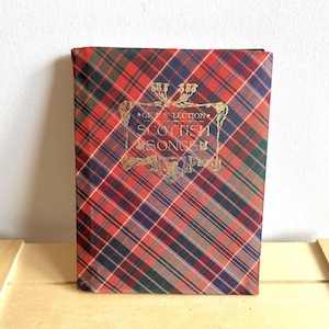 Scottish Songs Edited by Alfred W Tomlyn, 1940, Illustrated Edition From the Gem Selection, Music From Scotland