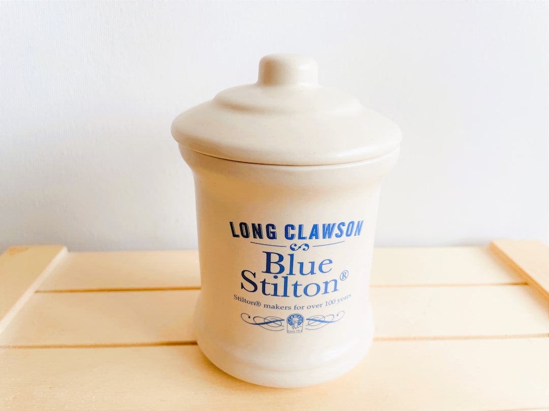 Stilton Pot Long Clawson Blue Stilton London Pottery Etsy