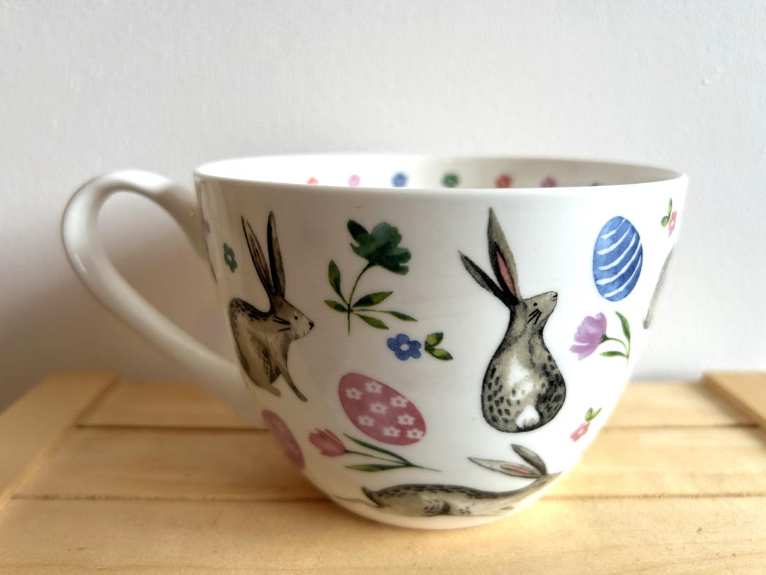 Portobello by Inspire Happy Easter Oversized Mug, Bone China, Designed