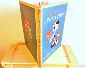 ウォルト・ディズニーの『ピノキオ』、1940年ハードカバー版