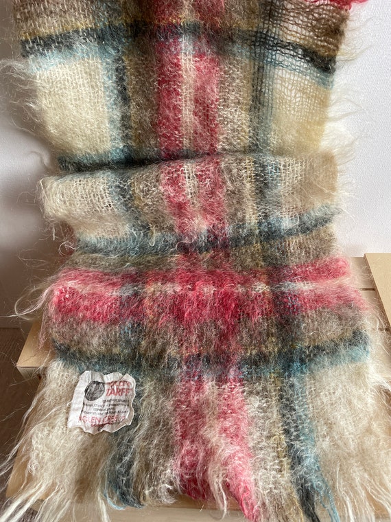 Glen Tarff Vintage Mohair Scarf, Glen Cree, Made … - image 6