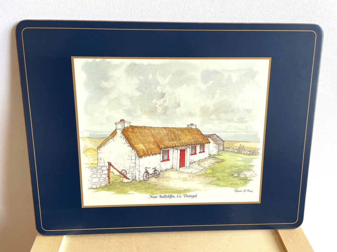 Pimpernel Irish Heritage Placemats Set of 6 Designed by Etsy