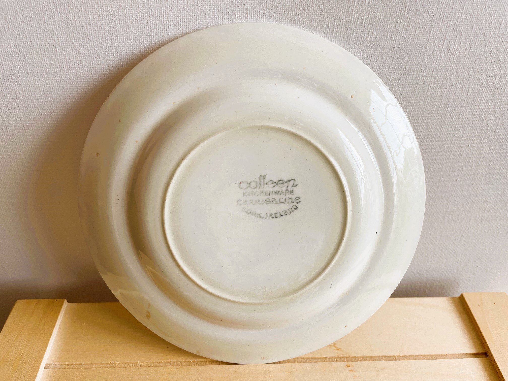 Carrigaline Striped Colleen Vintage Kitchenware Side Plates, Made in ...