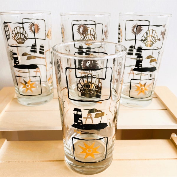 Nautical Glasses Etsy