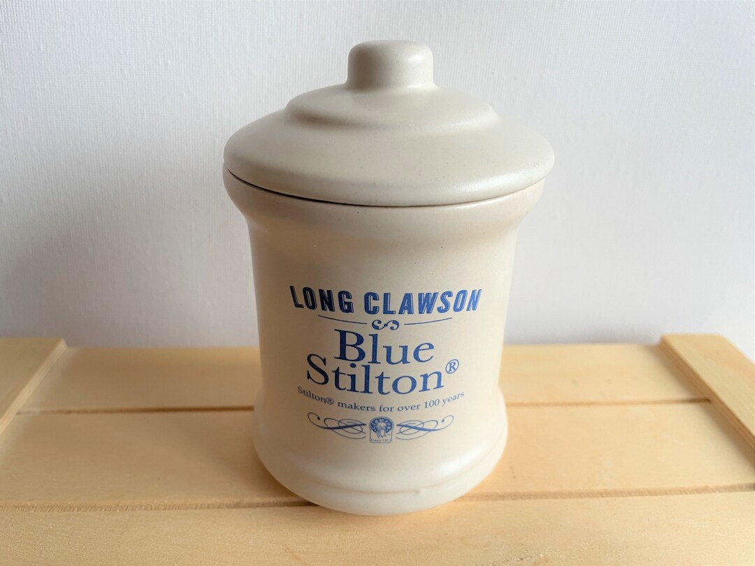 Stilton Pot Long Clawson Blue Stilton London Pottery Etsy Canada