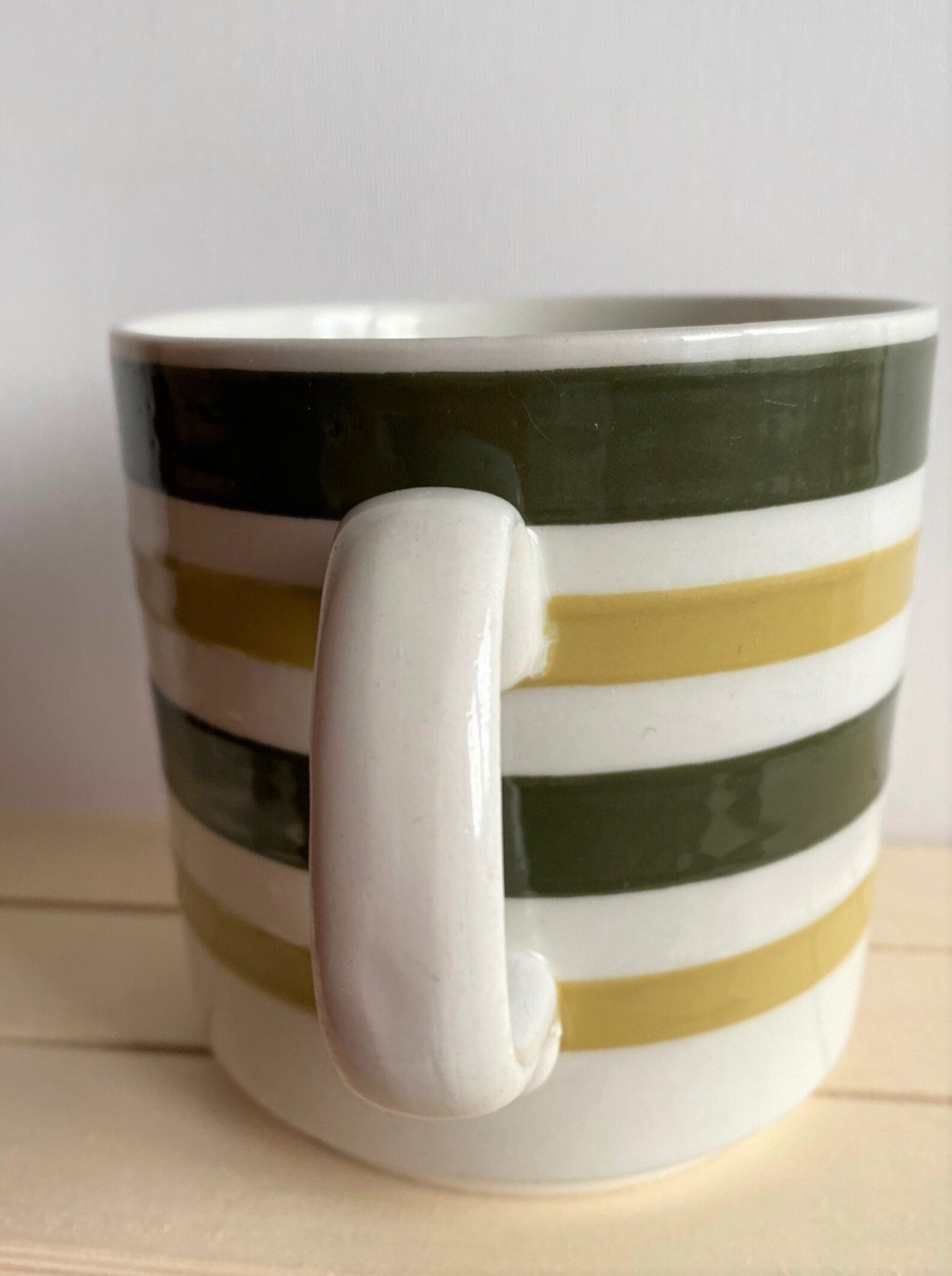 Keele Street Pottery Striped Mug KSP Vintage KSP Etsy