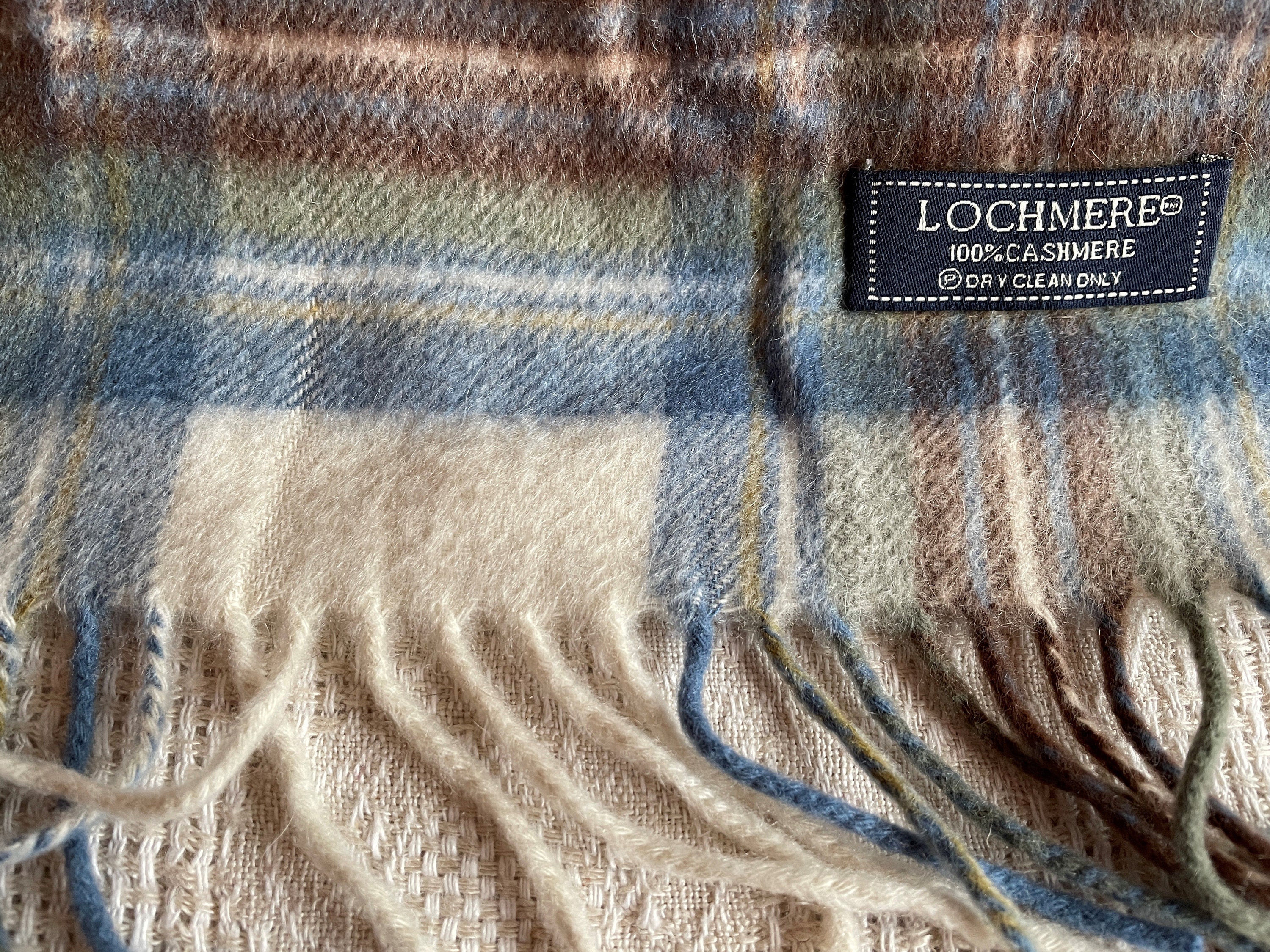 Cashmere plaid