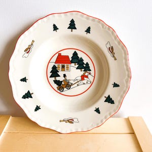 Masons Christmas Village Vintage Dishware, Made in England, Selling Separately