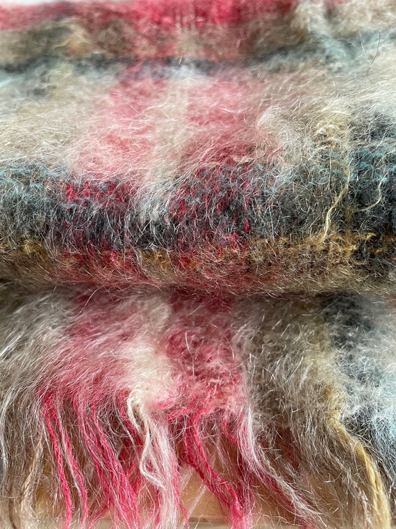 Glen Tarff Vintage Mohair Scarf, Glen Cree, Made … - image 7