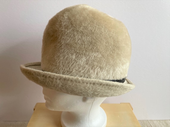 Msieu Leon Empress De Luxe Imported Cloche Hat Canada Union Label