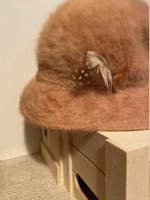 kangol angora bucket hat