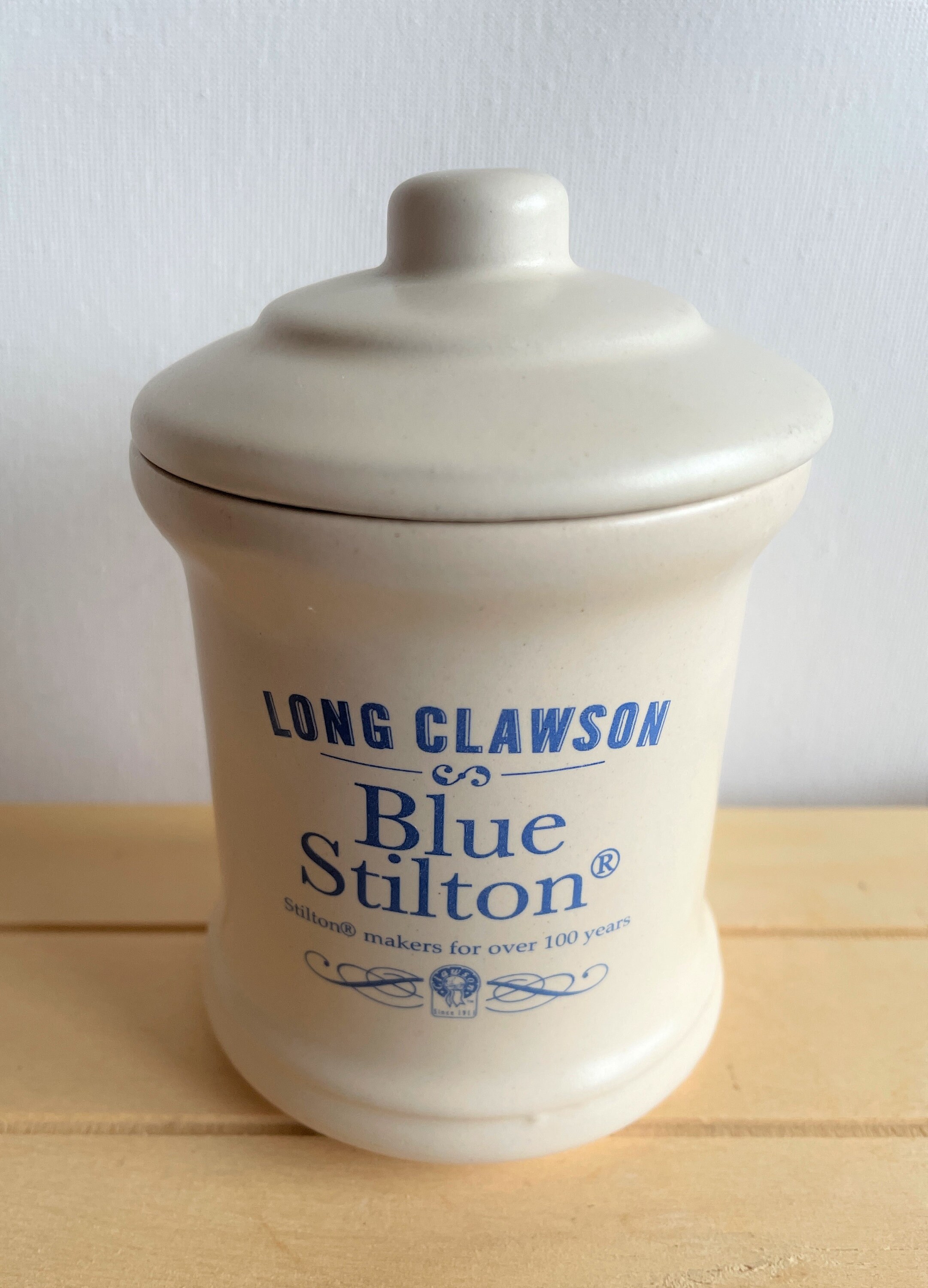 Stilton Pot Long Clawson Blue Stilton London Pottery Etsy Canada