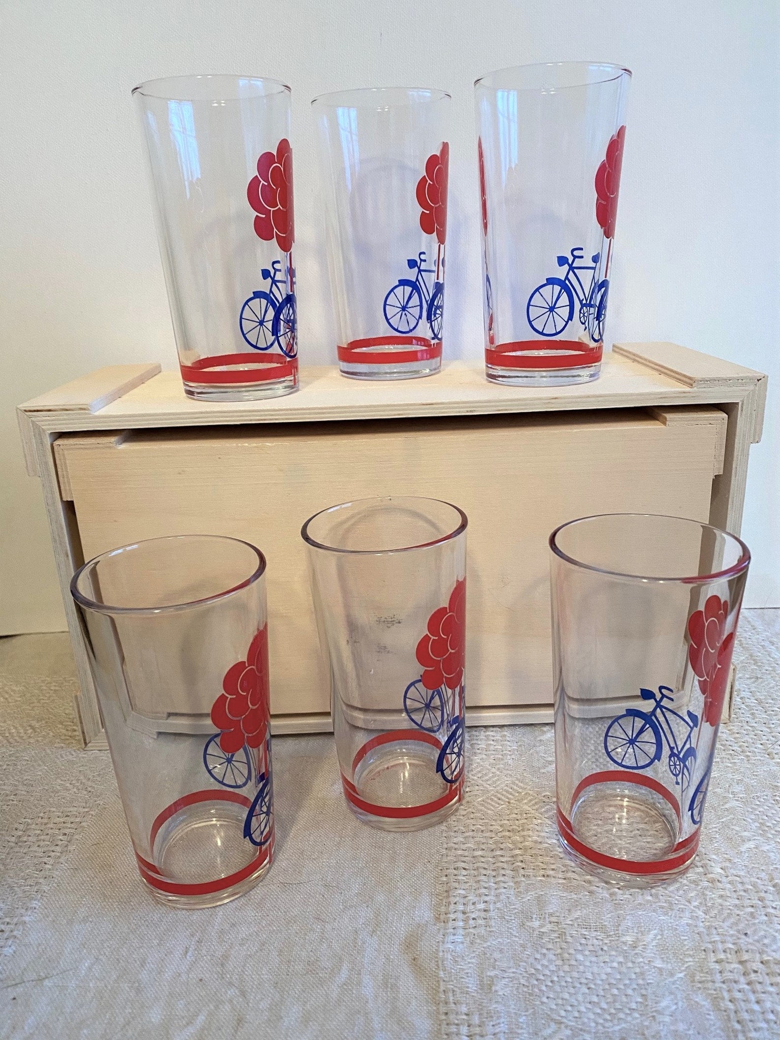 vintage italian drinking glasses