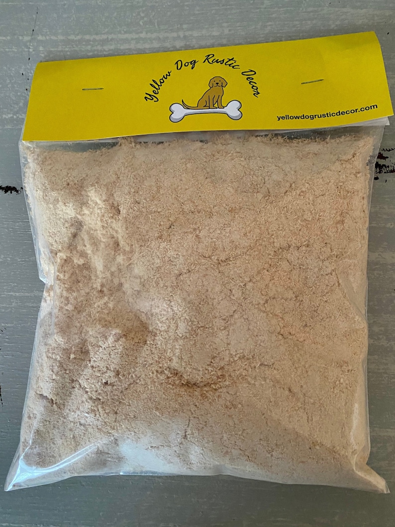 Fine Sawdust 1/2 lb – Clean Dry Wood Dust for Crafts, Wood Filler, Pet Bedding, Fire Starters, Epoxy Fill, Floor Repair, Sculpting image 4