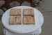 Set of twenty(20) Yellow Pine flat tile blocks 4' square hand cut sanded ready to paint primitive rustic country farmhouse craft coaster DIY 