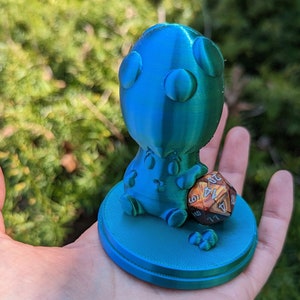 Mushroom Dice Guardian PLA Dice Guardian D20 Dice Goblin Gift Game Master Gift
