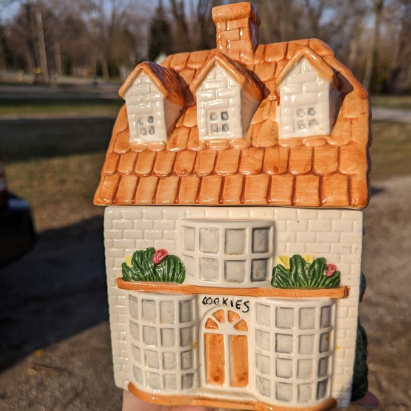 House Cookie Jar Etsy
