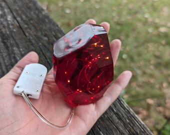 Shining Trapezohedron LED Crystal Lovecraftian Gifts Lovecraft