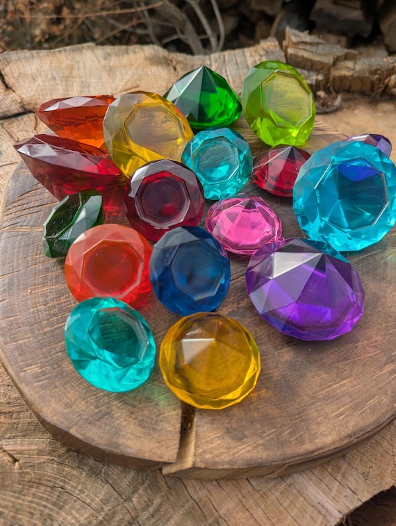 Zoogamo 3" / 80 Mm Amber Diamond Shaped Glass Crystal Paperweight – Home Office Decor & Wedding Favors Decoration With Gift Box - Walmart Supplies - View #4